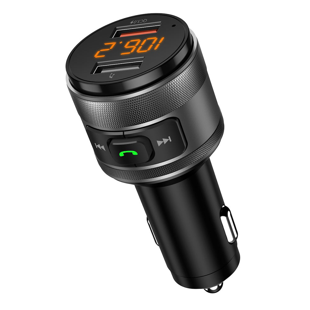 Modulador FM Bluetooth Techsuit VoltTune, 2 x USB-A