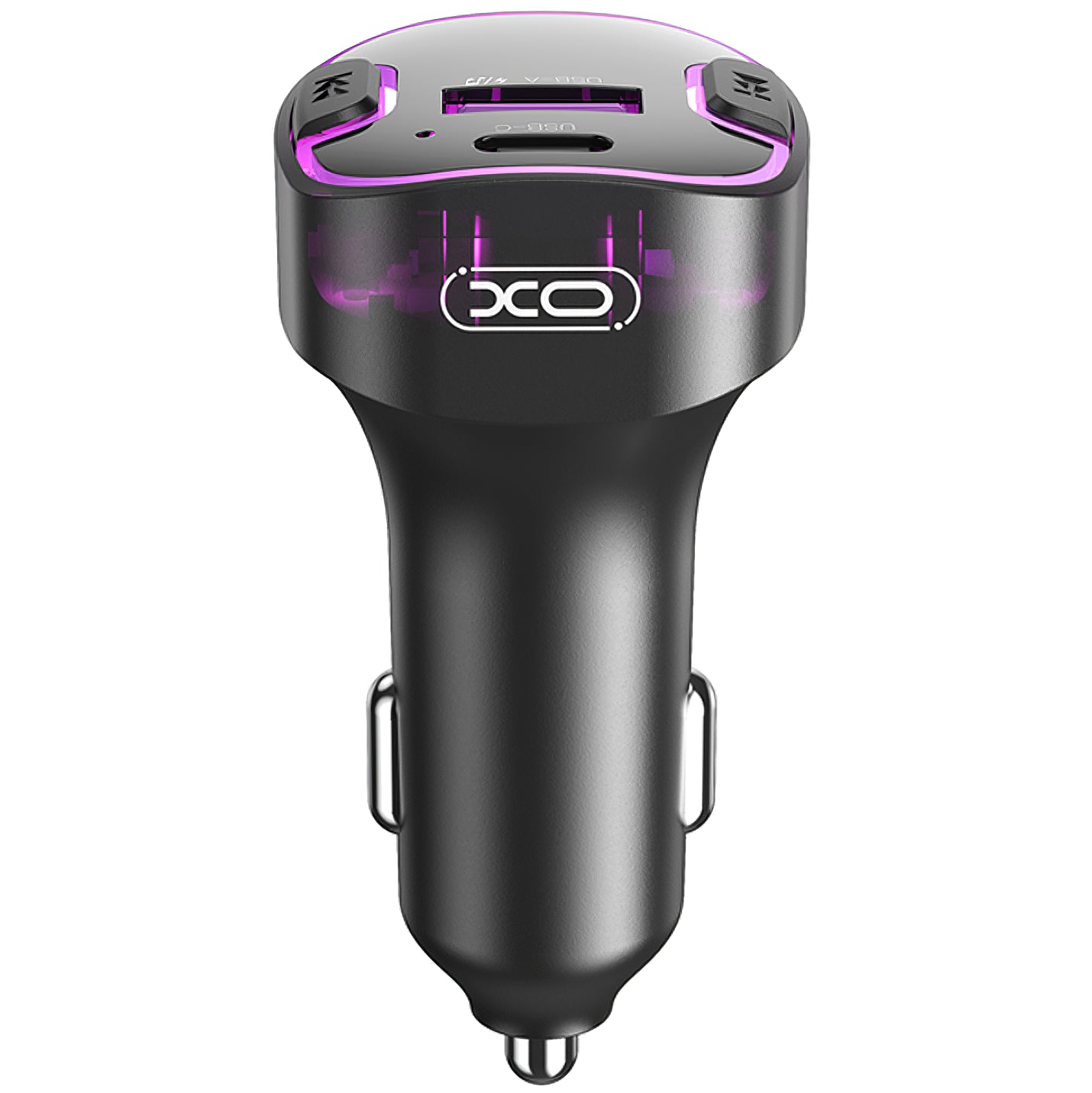 Modulador FM Bluetooth XO Design BCC12, 1 x USB-A - 1 x USB-C 