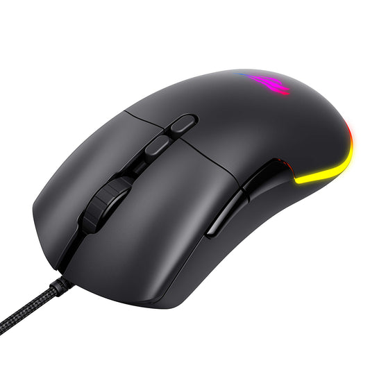 Mouse Gaming Wired USB HAVIT MS954, 800DPI - 12000DPI, 1.6m, Negro