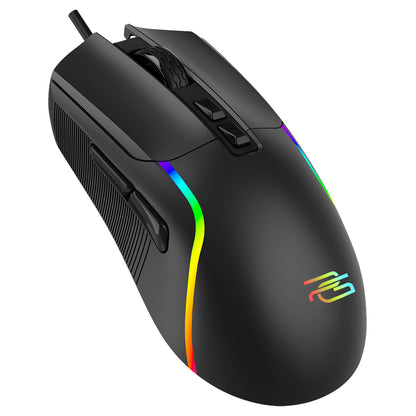 Mouse Gaming Wired USB Proove Assembler, RGB, 12400DPI, Negro CMAS00000101