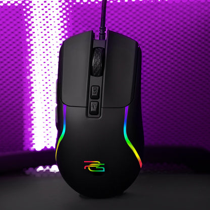 Mouse Gaming Wired USB Proove Assembler, RGB, 12400DPI, Negro CMAS00000101