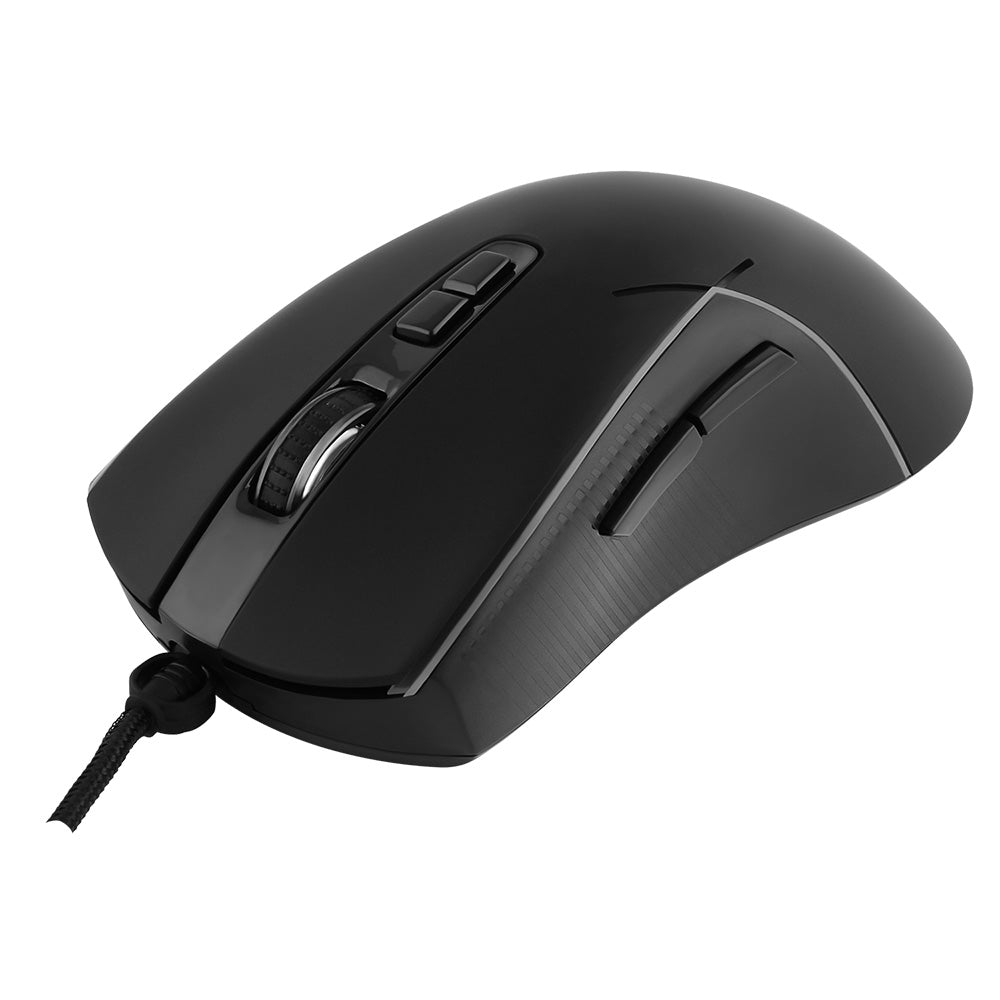Mouse Gaming Wired USB Proove Defiant, RGB, 7200DPI, Negro CMDE00000102