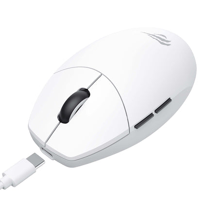 Ratón Gaming Inalámbrico HAVIT MS1039W, 800DPI - 7400DPI, Blanco