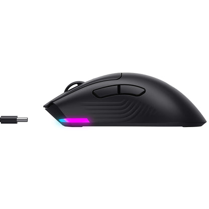 Ratón Gaming Inalámbrico HAVIT MS966WB, 800DPI - 10000DPI, Negro