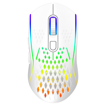 Mouse Gaming Wireless Proove Buzz, RGB, 800DPI - 4800DPI, Blanco WMBU00022402