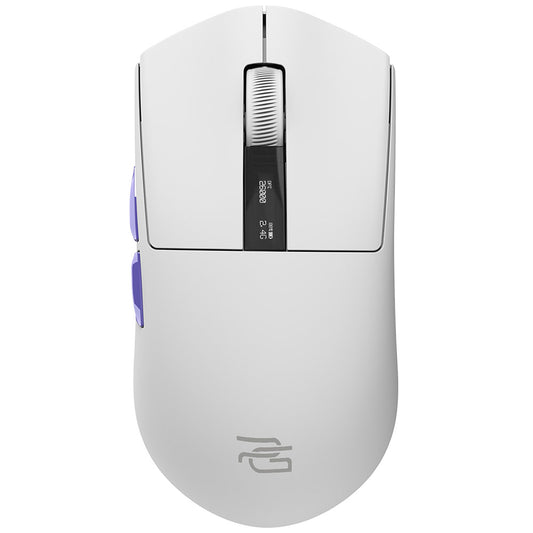 Mouse Gaming Inalámbrico Proove Jester, 800DPI - 26000DPI, Pantalla OLED, Blanco WMJS00022002