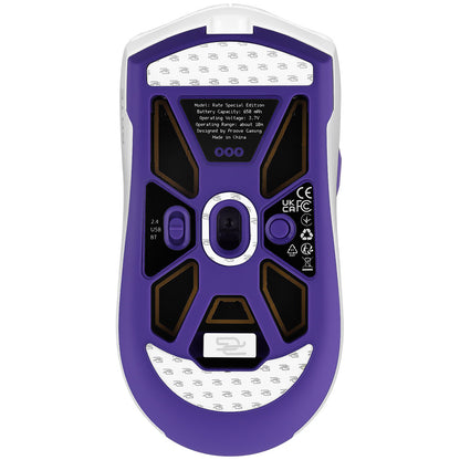 Mouse Gaming Inalámbrico Proove Rate Edición Especial, 800DPI - 12000DPI, Blanco CMRTWRS03002