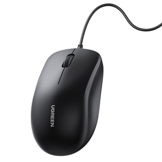Mouse Wired USB UGREEN MU007, 1200DPI, 1.5m, Negro