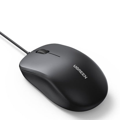 Mouse Wired USB UGREEN MU007, 1200DPI, 1.5m, Negro