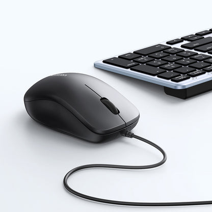 Mouse Wired USB UGREEN MU007, 1200DPI, 1.5m, Negro