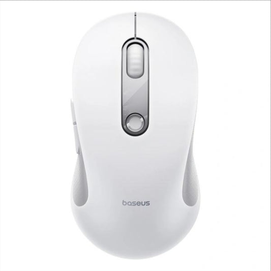 Ratón Inalámbrico Baseus F02, 4000DPI, BT / Wi-Fi, Blanco B0203202