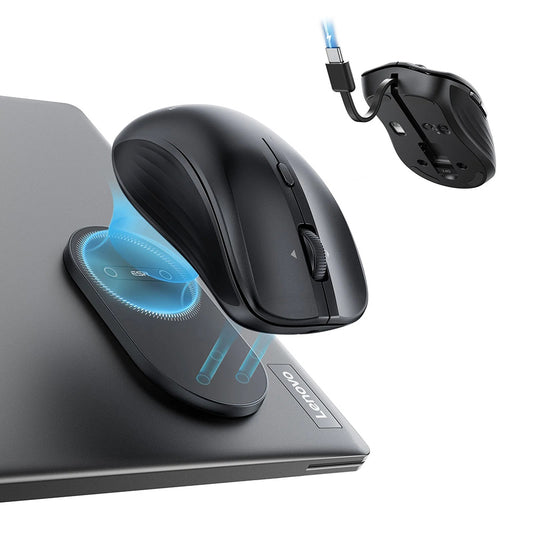 Ratón Inalámbrico ESR MagMouse, 800DPI - 4800DPI, BT / Wi-Fi, Negro