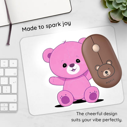 Mouse inalámbrico HAVIT MS75GT Pro, 1600DPI, Marrón