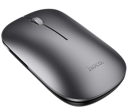 Ratón inalámbrico HOCO GM43, 1600DPI, BT / Wi-Fi, Gris