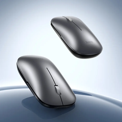 Ratón inalámbrico HOCO GM43, 1600DPI, BT / Wi-Fi, Gris