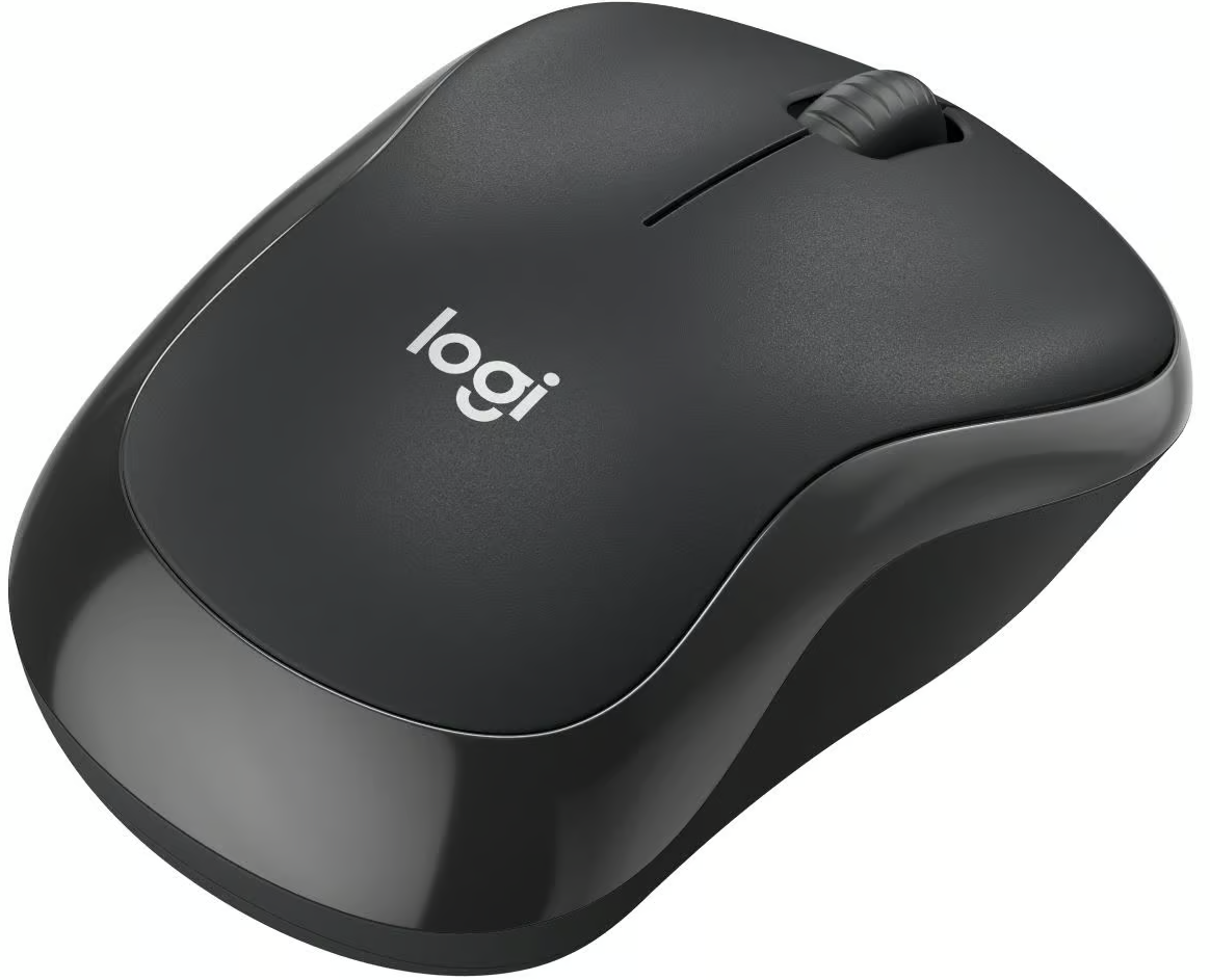 Mouse Wireless Logitech M240 Silent, 1000DPI, Negro 910-007119
