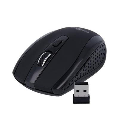 Ratón inalámbrico MaXlife MXHM-02, 1600DPI, Negro