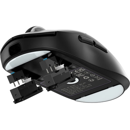 Mouse inalámbrico Proove RC Raider 8K, 800DPI - 32000DPI, BT / Wi-Fi / Cableado, Negro WMRR00122001