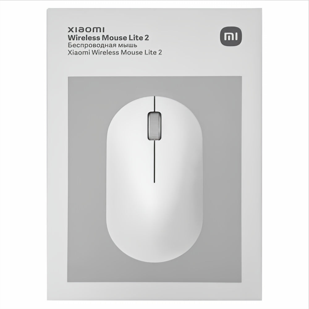 Mouse Wireless Xiaomi Lite 2, Blanco BHR8915GL