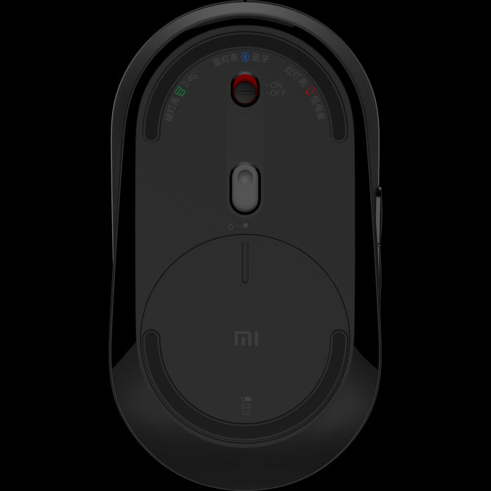 Xiaomi Mi Dual Mode Silent Edition Ratón Inalámbrico, Negro HLK4041GL