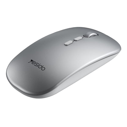 Mouse Wireless Yesido KB15, 800DPI - 1600DPI, Plateado
