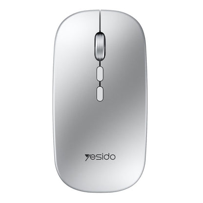 Mouse Wireless Yesido KB15, 800DPI - 1600DPI, Plateado