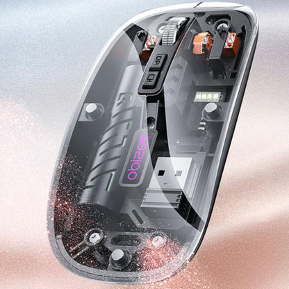 Ratón Inalámbrico Yesido KB29, 800DPI - 1600DPI, BT / Wi-Fi, Blanco