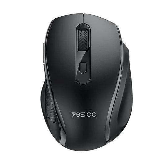 Ratón Inalámbrico Yesido KB45, 800DPI - 1600DPI, Negro