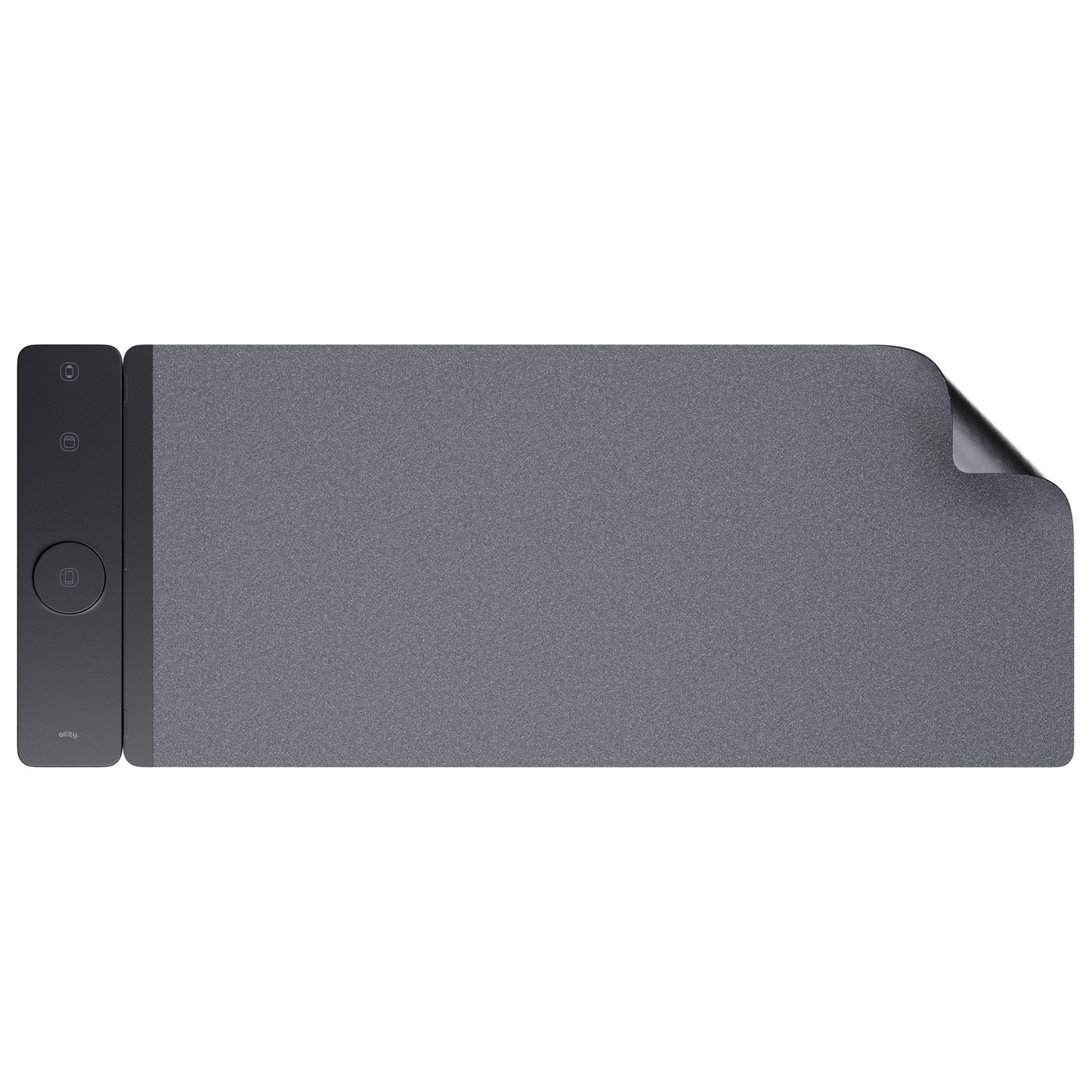 MousePad Allity. ALP-100 4en1 con Carga Inalámbrica para Teléfono / Reloj / Auriculares, Negro