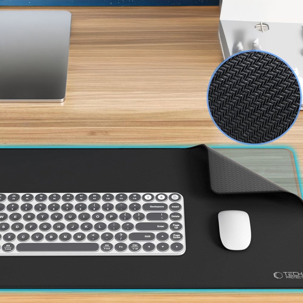 MousePad Tech-Protect A100, 100mm x 500mm, Negro