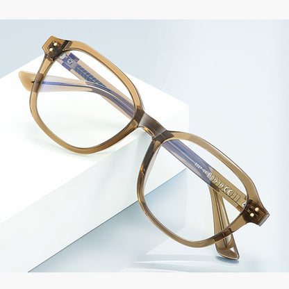 Gafas de Ordenador para Hombres Techsuit 2227, Anti-Luz Azul, Gris