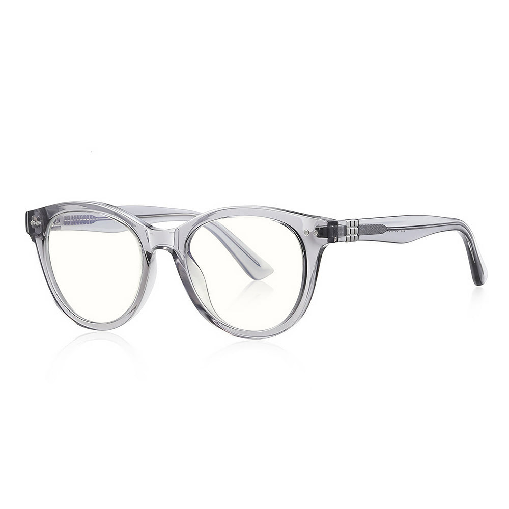 Gafas de Ordenador para Hombres Techsuit 2231, Anti-Luz Azul, Gris