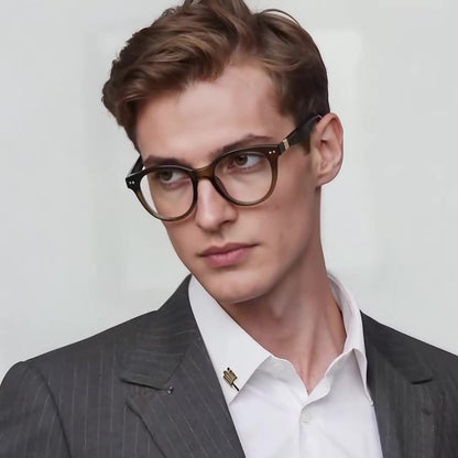 Gafas de Ordenador para Hombres Techsuit 2231, Anti-Luz Azul, Gris