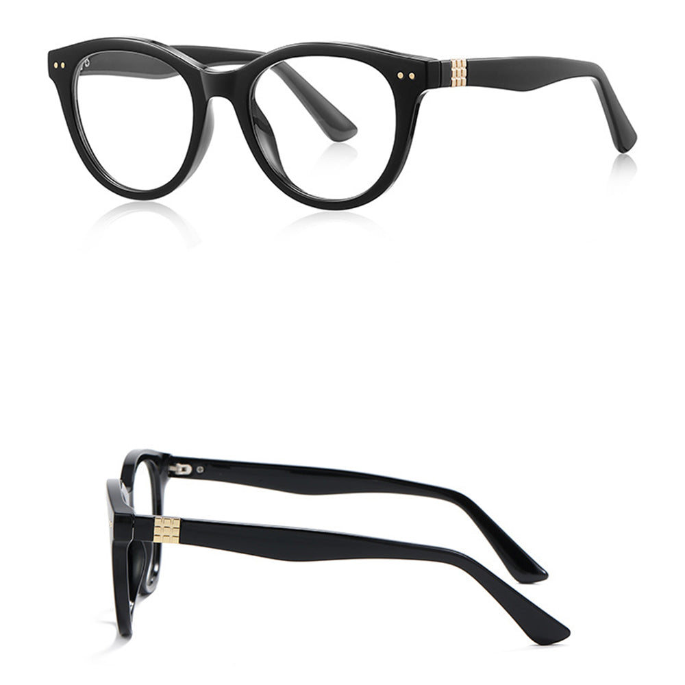 Techsuit 2231 Men's Computer Glasses, Anti-Blue Light, Black