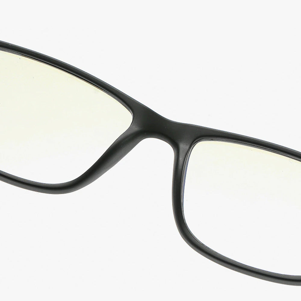 Gafas de Computadora para Hombre Techsuit F2388, Anti Luz Azul, Negras
