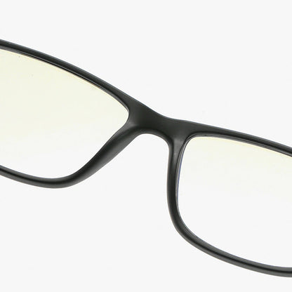 Gafas de Computadora para Hombre Techsuit F2388, Anti Luz Azul, Negras