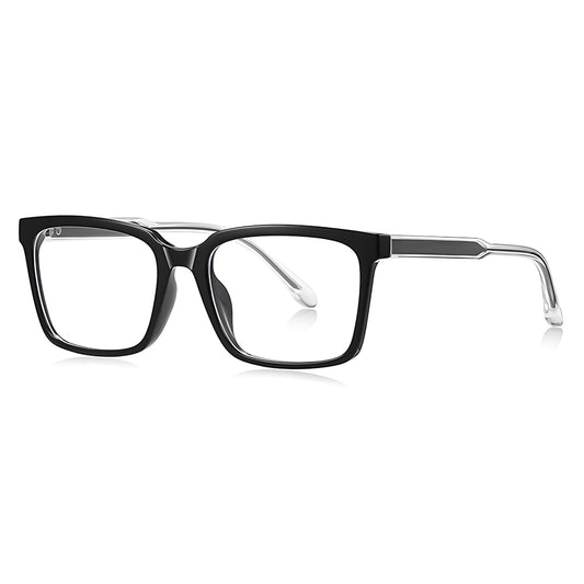 Gafas de Computadora para Hombre Techsuit LS091, Anti Luz Azul, Negras