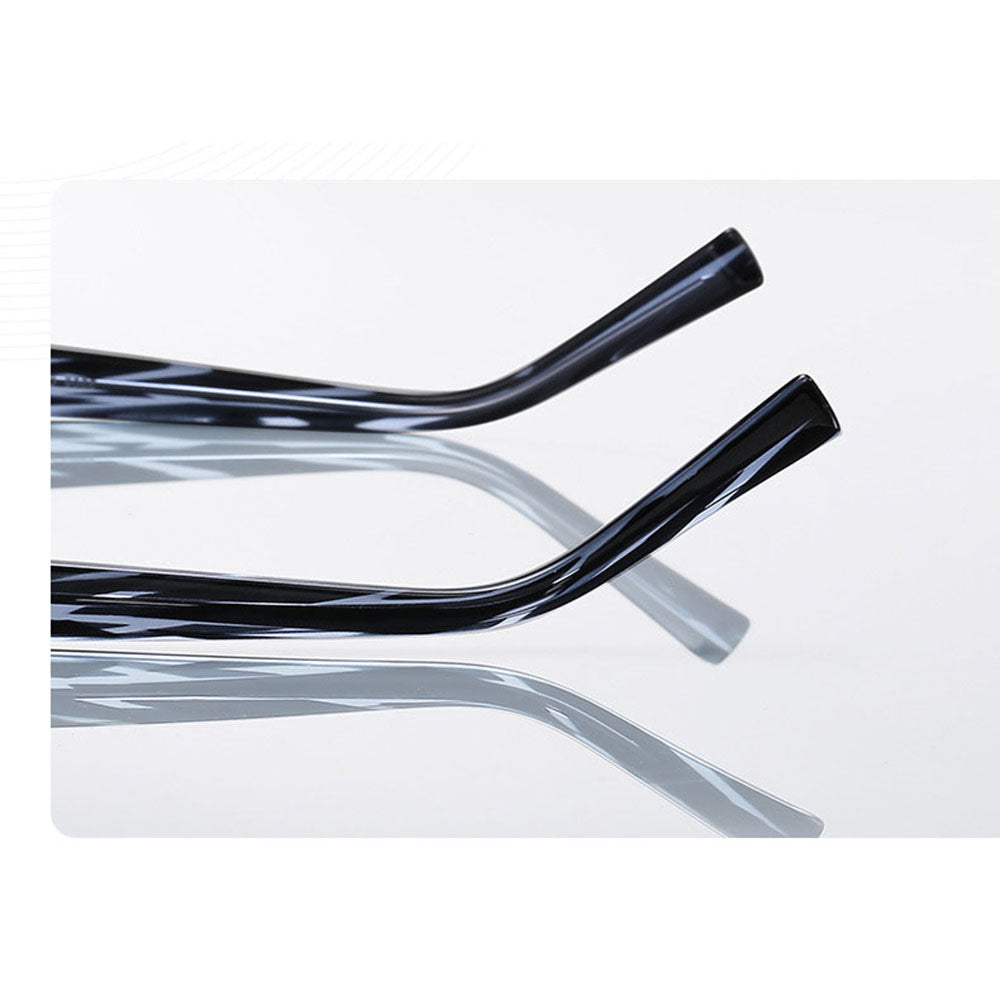 Gafas de ordenador para mujer Techsuit 2205, Anti luz azul, negras plateadas