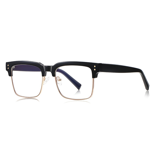 Gafas de Ordenador Mujer Techsuit 2205, Anti Luz Azul, Negro Dorado