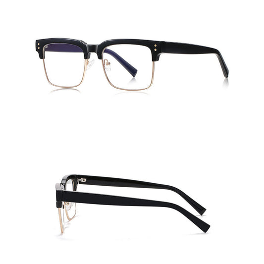 Gafas de Ordenador Mujer Techsuit 2205, Anti Luz Azul, Negro Dorado