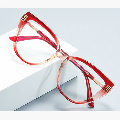 Gafas de Ordenador para Mujer Techsuit 2259, Anti-Luz Azul, Marrón