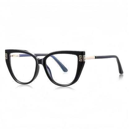 Gafas de Ordenador para Mujer Techsuit 2259, Anti-Luz Azul, Negras