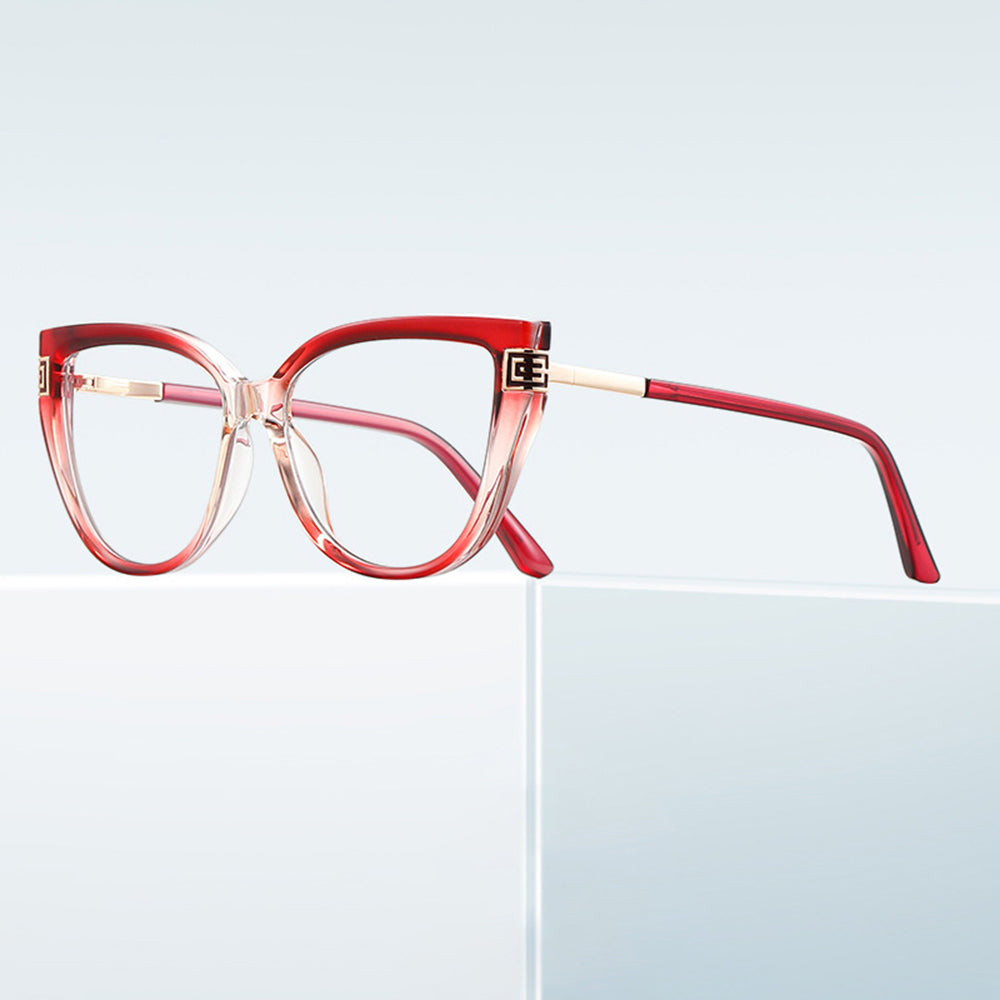 Gafas de Ordenador para Mujer Techsuit 2259, Anti-Luz Azul, Negras