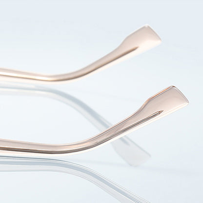 Techsuit 2279 Women's Computer Glasses, Anti-Blue Light, Light Brown