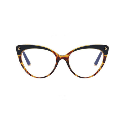 Gafas de ordenador para mujer Techsuit F93308, Anti luz azul, negras doradas