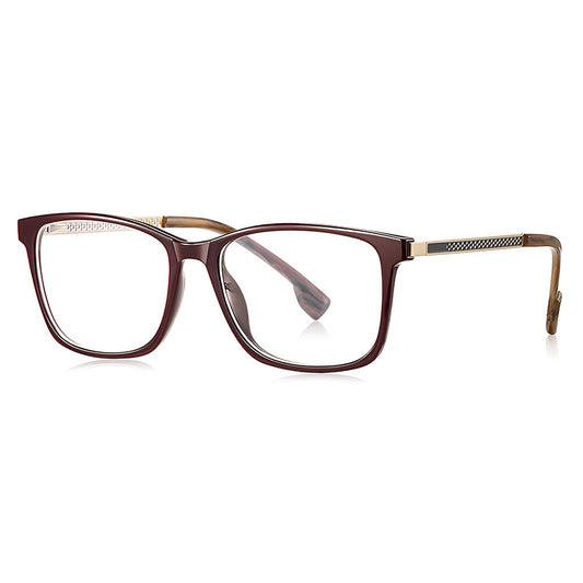 Gafas de Computadora para Mujer Techsuit LS202, Anti Luz Azul, Marrón