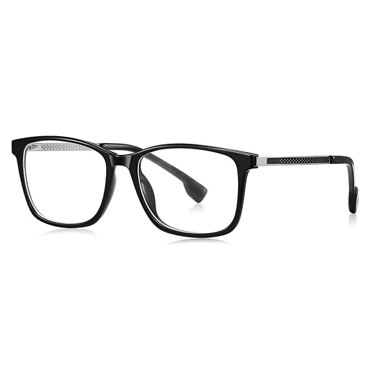 Gafas de ordenador para mujer Techsuit LS202, anti luz azul, negras