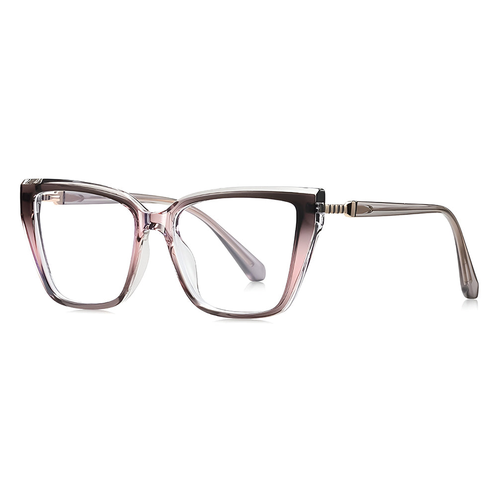 Gafas de ordenador para mujer Techsuit LS250, Anti luz azul, degradado rosa