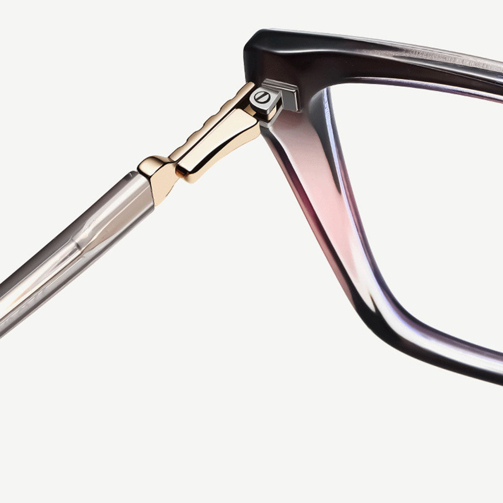 Gafas de ordenador para mujer Techsuit LS250, Anti luz azul, degradado rosa