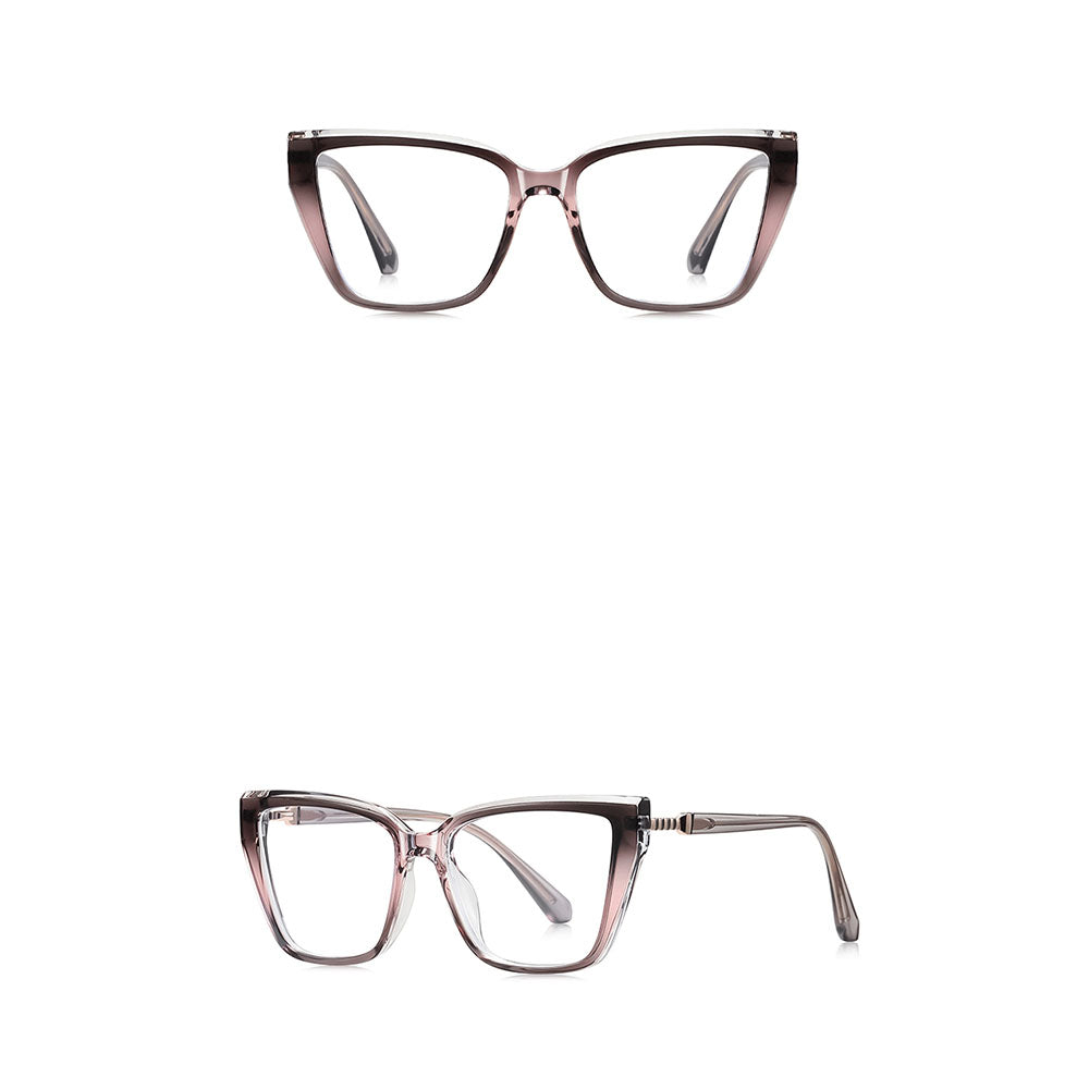 Gafas de ordenador para mujer Techsuit LS250, Anti luz azul, degradado rosa